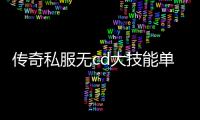 传奇私服无cd大技能单职业下载,最新无cd大技能单职业推荐